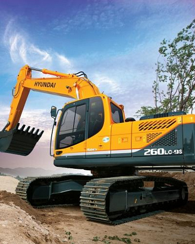 Гусеничный экскаватор Hyundai R-260LC-9S
