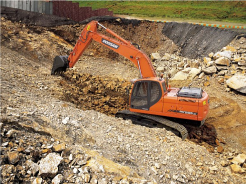 Гусеничные экскаваторы Doosan DX225LCA