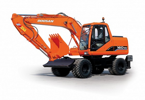 Колесные экскаваторы DOOSAN Solar S160W-V