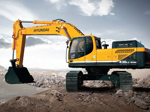 Гусеничный экскаватор Hyundai R-430LC-9SH