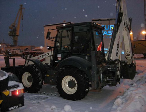Экскаватор-погрузчик TEREX-970 (Великобритания)