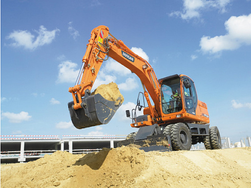 Колесные экскаваторы DOOSAN DX140W (Евро 2)