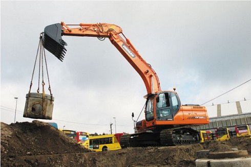 Гусеничные экскаваторы Doosan DX225LCA