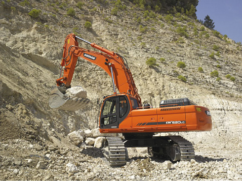 Гусеничные экскаваторы Doosan DX520LC