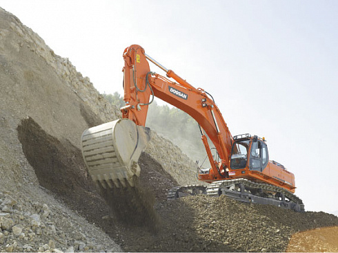 Гусеничные экскаваторы Doosan DX520LC