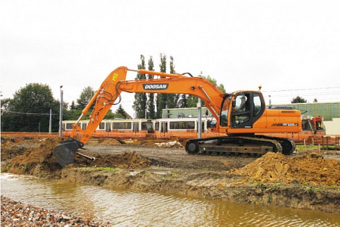 Гусеничные экскаваторы Doosan DX225LCA