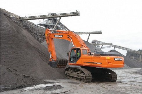 Гусеничные экскаваторы Doosan DX480LC
