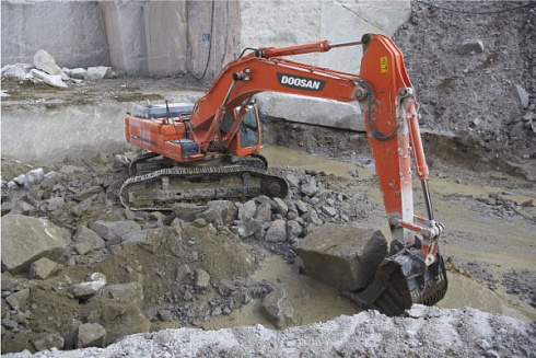 Гусеничные экскаваторы Doosan DX480LC