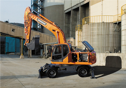 Колесные экскаваторы DOOSAN DX210W