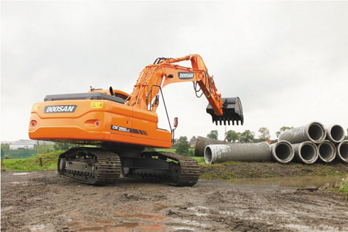 Гусеничные экскаваторы Doosan DX255LC