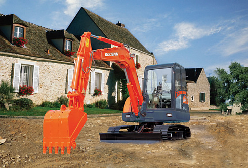 Гусеничные экскаваторы Doosan Solar 55V Plus