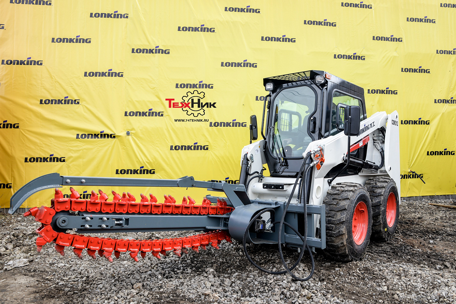 Мини погрузчики LONKING с двигателем KUBOTA