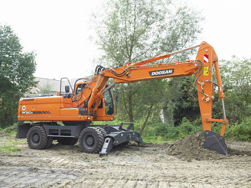 Колесные экскаваторы DOOSAN DX210W
