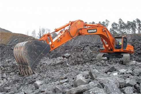 Гусеничные экскаваторы Doosan DX480LC