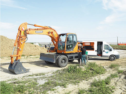 Колесные экскаваторы DOOSAN DX140W (Евро 2)