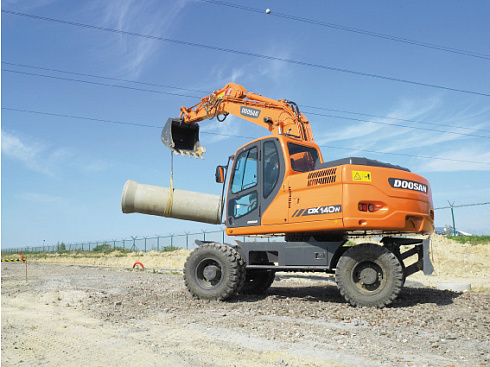 Колесные экскаваторы DOOSAN DX140W (Евро 2)