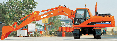 Гусеничные экскаваторы Doosan Solar S225NLC-V